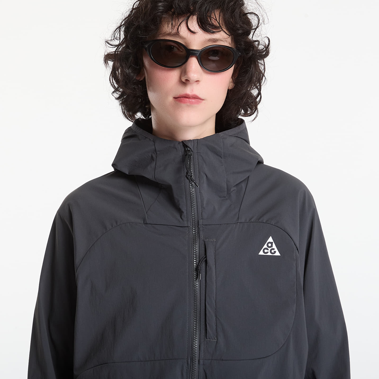 Jackets Nike ACG "Five Towers" Women's UV Protection Jacket Anthracite/ Anthracite/ Summit White
