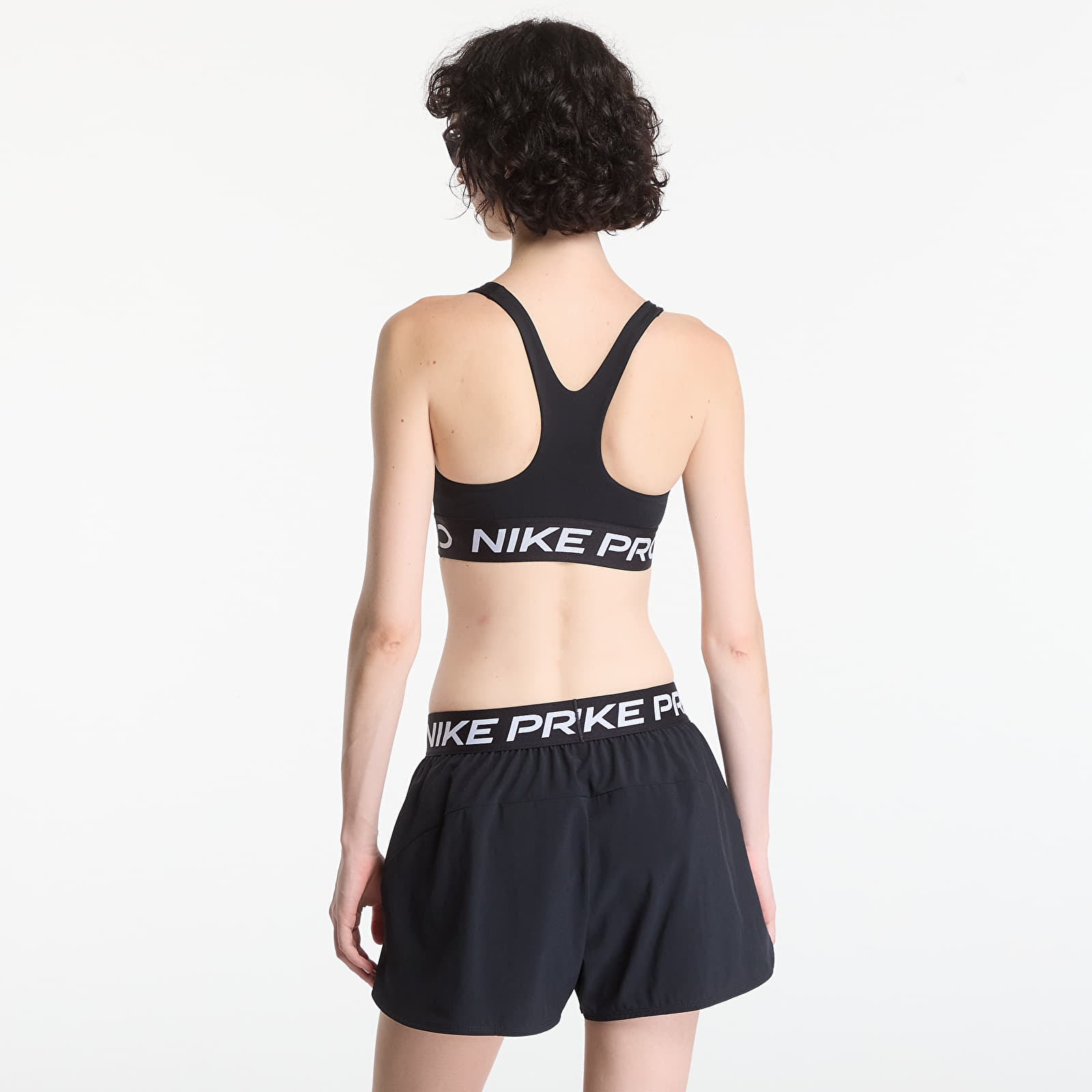 Reggiseni Nike Pro 365 Women's Light-Support Non-Padded Sports Bra Black/ White