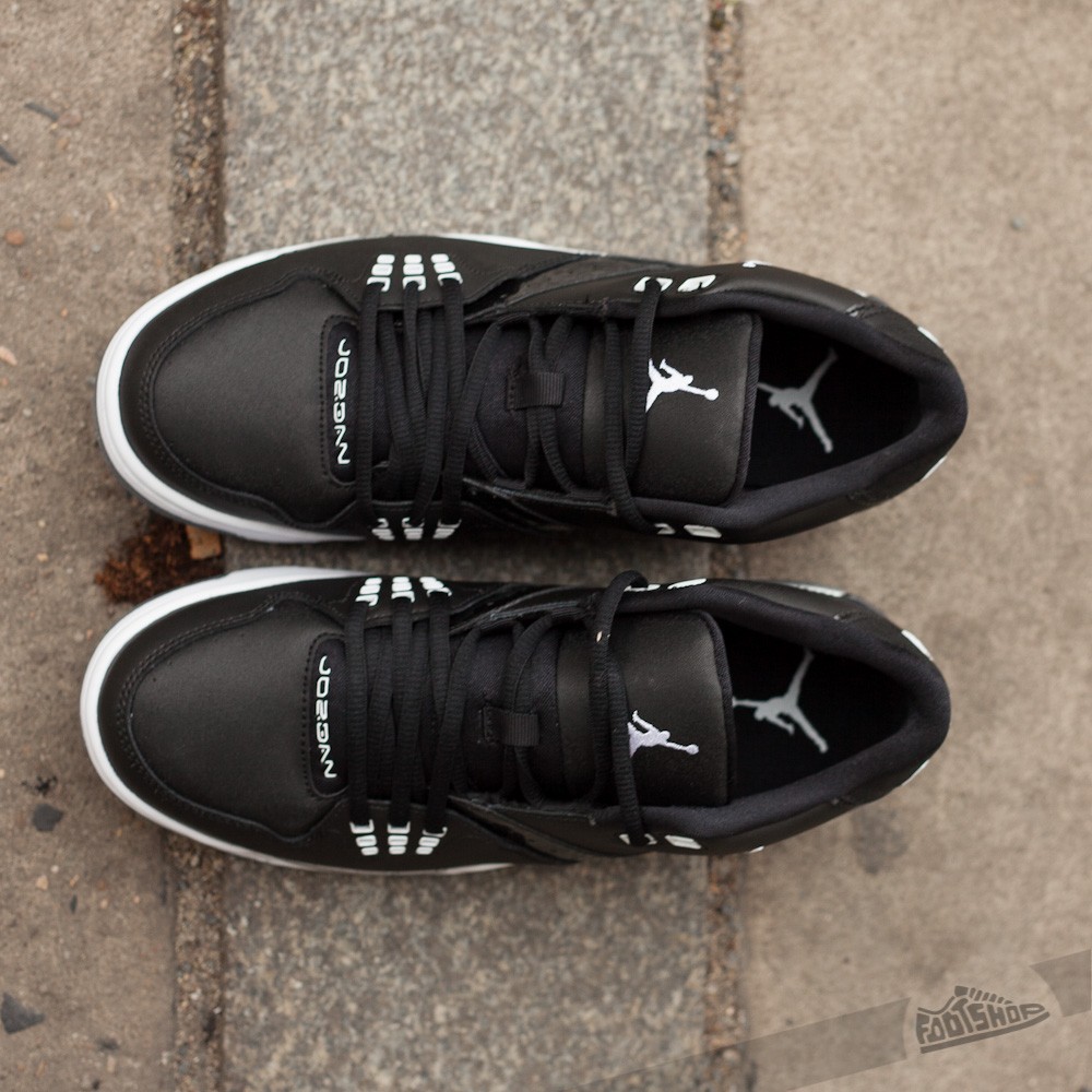 Men's shoes Jordan Flight 23 Black/White-Mettalic Silver