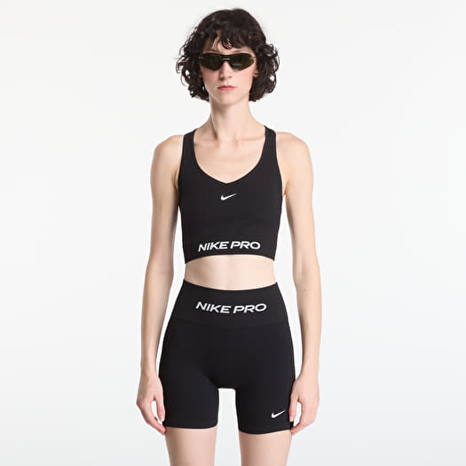 Reggiseno Nike Pro Seamless Women's Dri-FIT Tank Top Black/ White