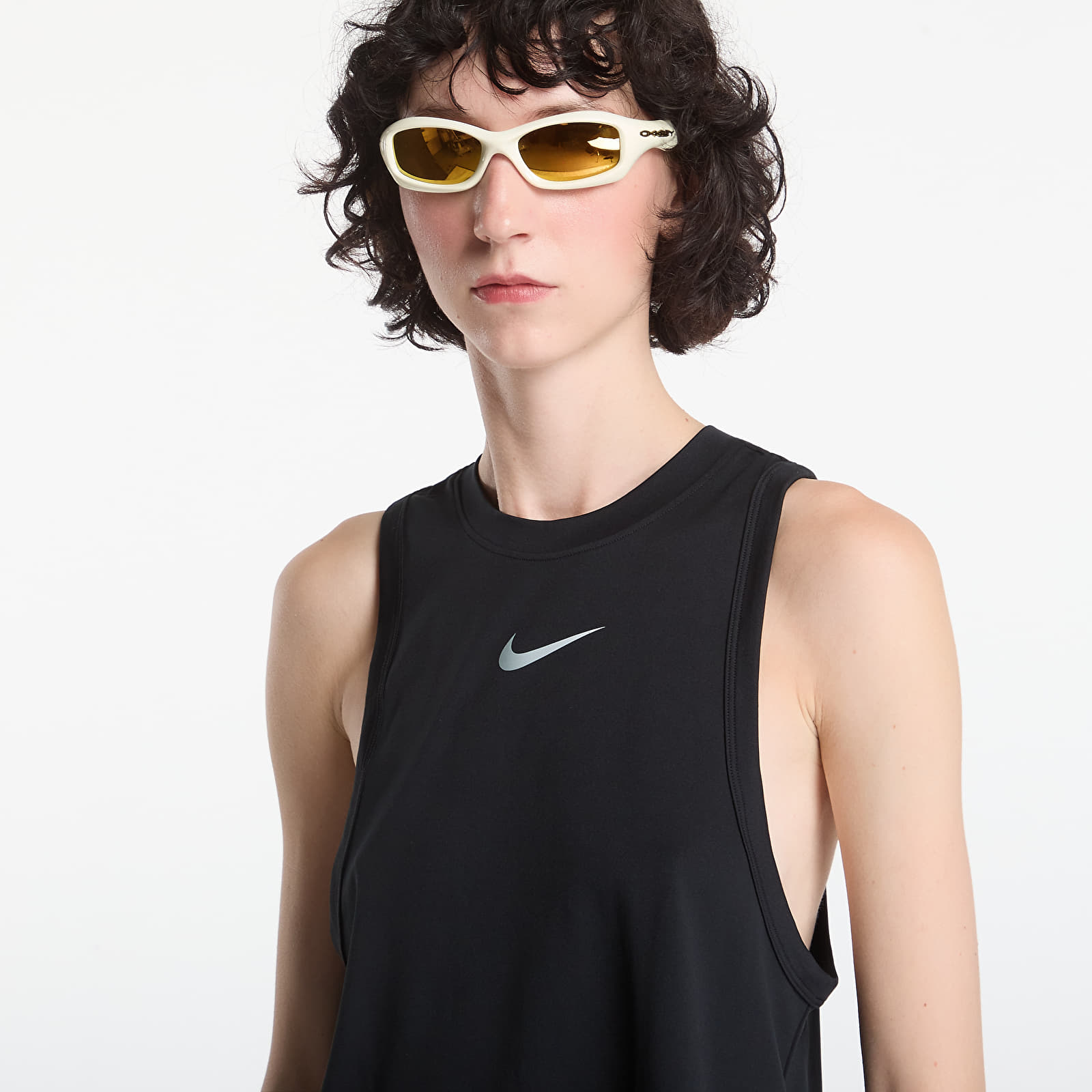 Vests Nike Pro Women's Dri-FIT Tank Top Black/ White