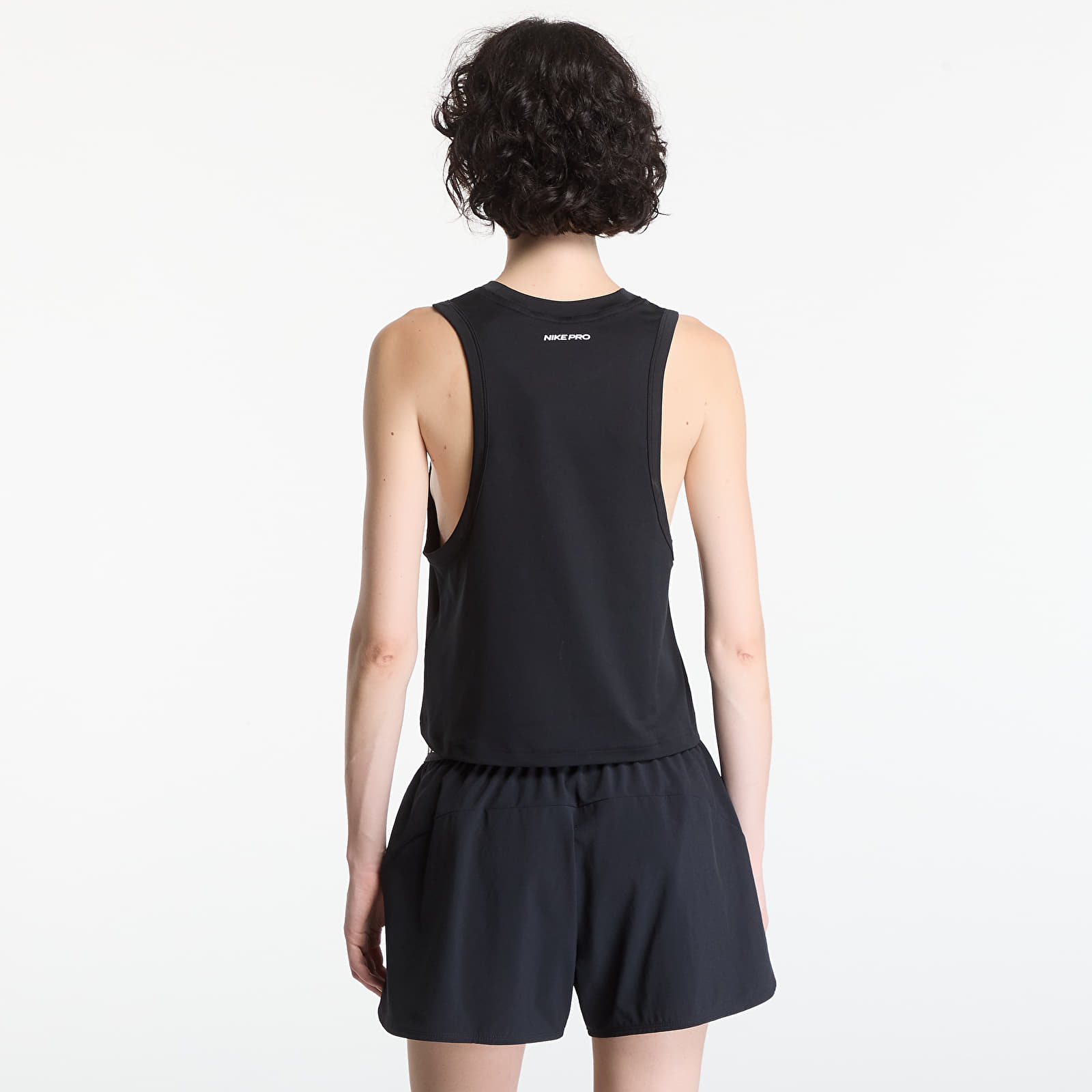 Vests Nike Pro Women's Dri-FIT Tank Top Black/ White