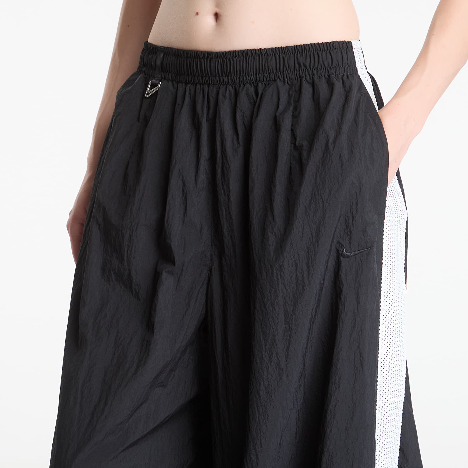 Byxor Nike Sportswear Women's Oversized High-Waisted Balloon Track Pants Black/ Sail/ Black