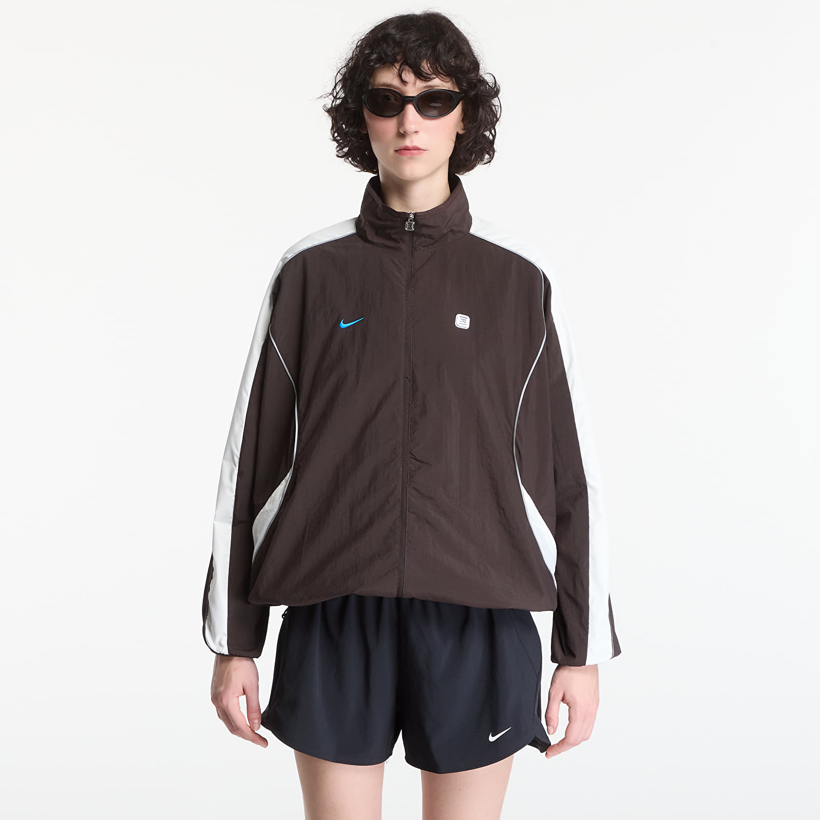 Jackets Nike Sportswear Women's Woven Jacket Velvet Brown/ Sail/ Sail