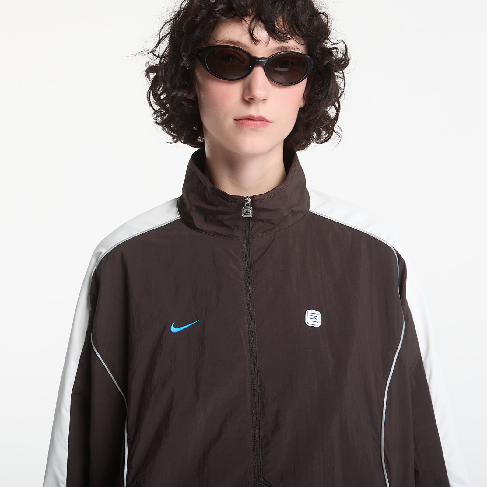 Jackets Nike Sportswear Women's Woven Jacket Velvet Brown/ Sail/ Sail