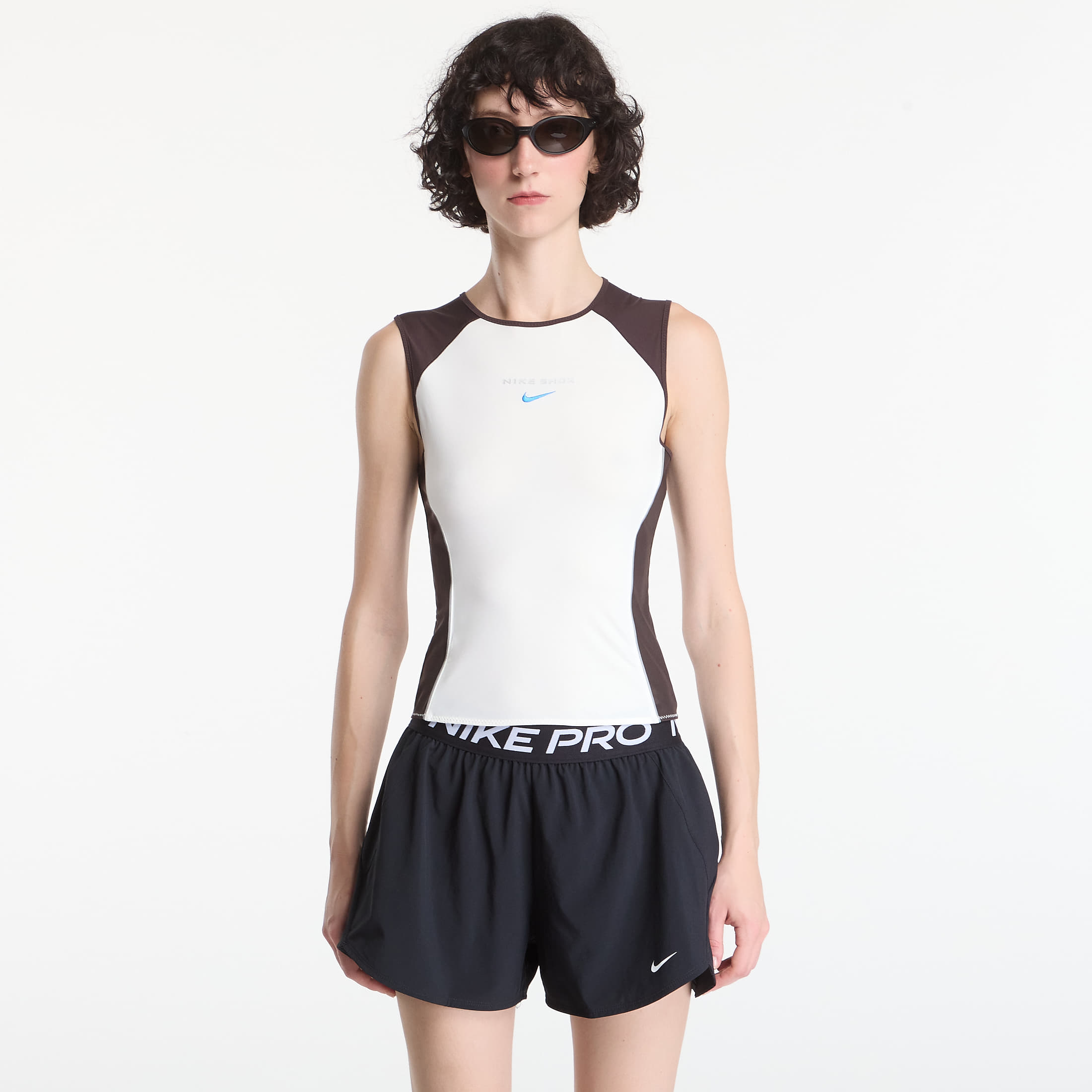 Nike Sportswear Women's Tank Top Sail/ Velvet Brown M