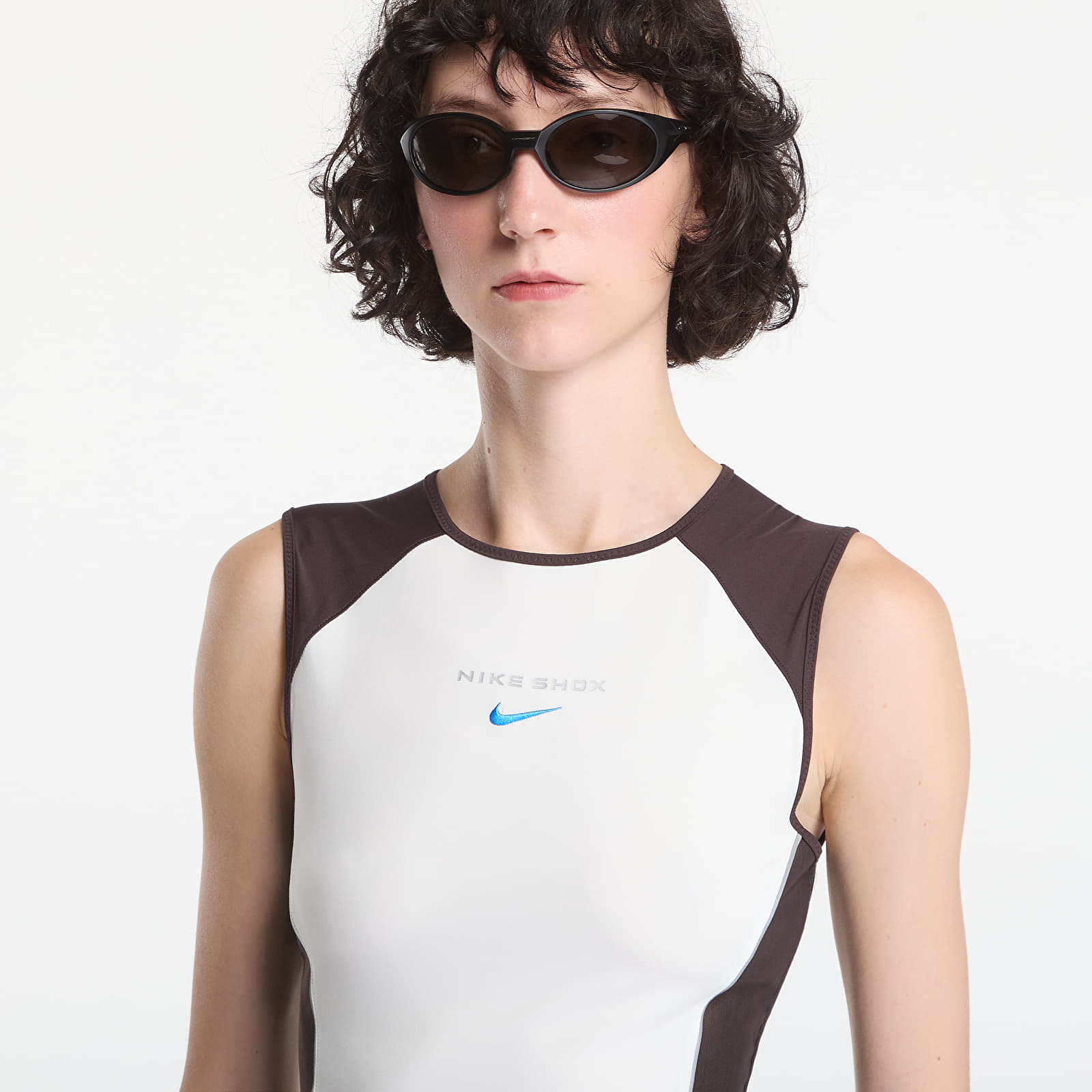 Vests Nike Sportswear Women's Tank Top Sail/ Velvet Brown