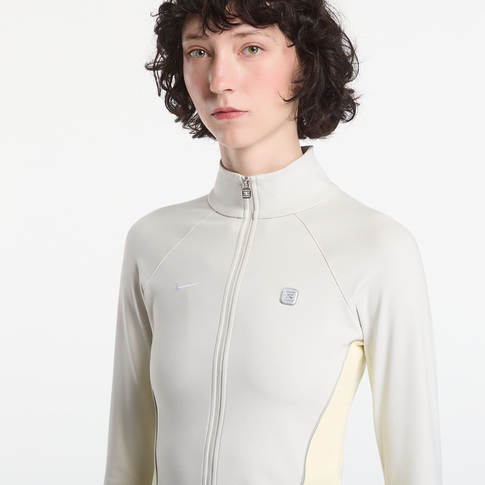Women's hoodies Nike Sportswear Women's Full-Zip Long-Sleeve Top Light Bone/ Alabaster