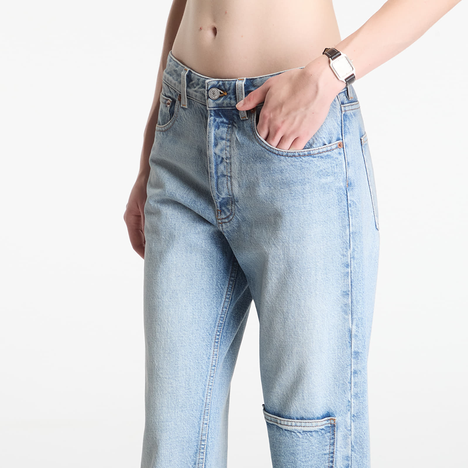 Jeans MM6 Pants 5 Pockets Medium Blue