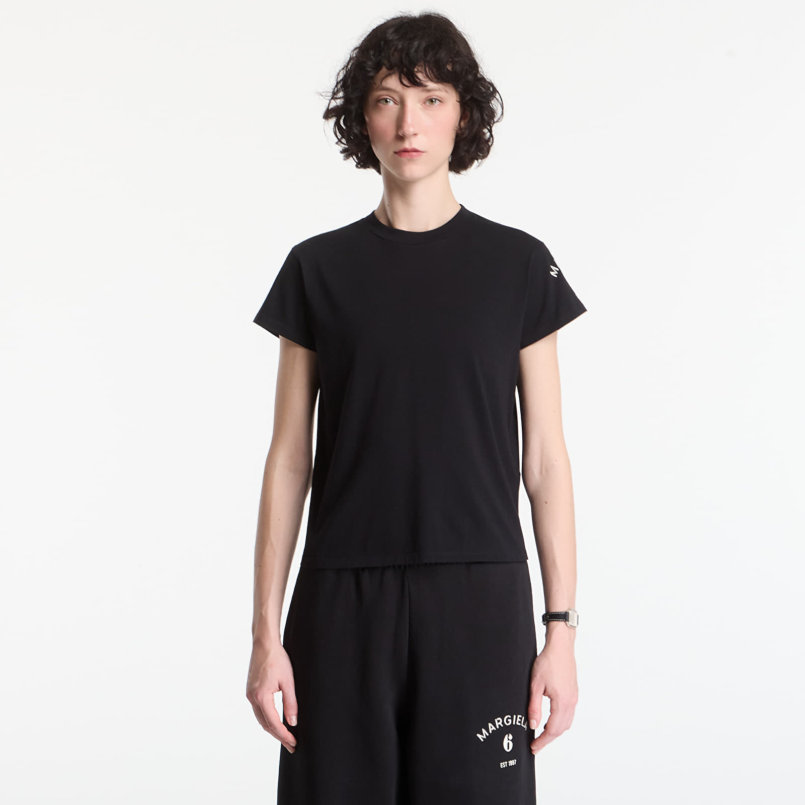 Magliette MM6 T-Shirt Black