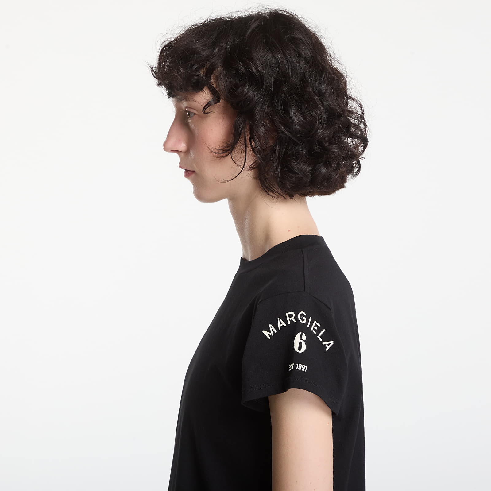 Magliette MM6 T-Shirt Black