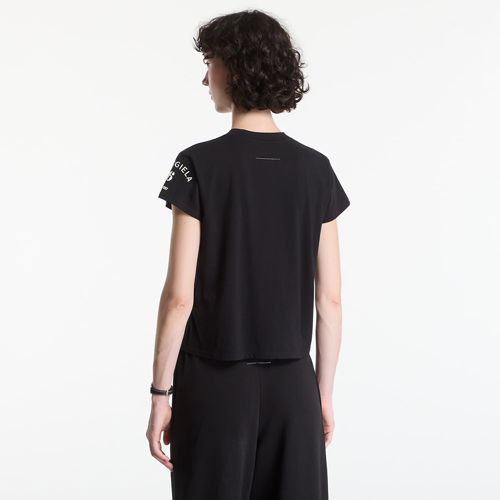 Magliette MM6 T-Shirt Black