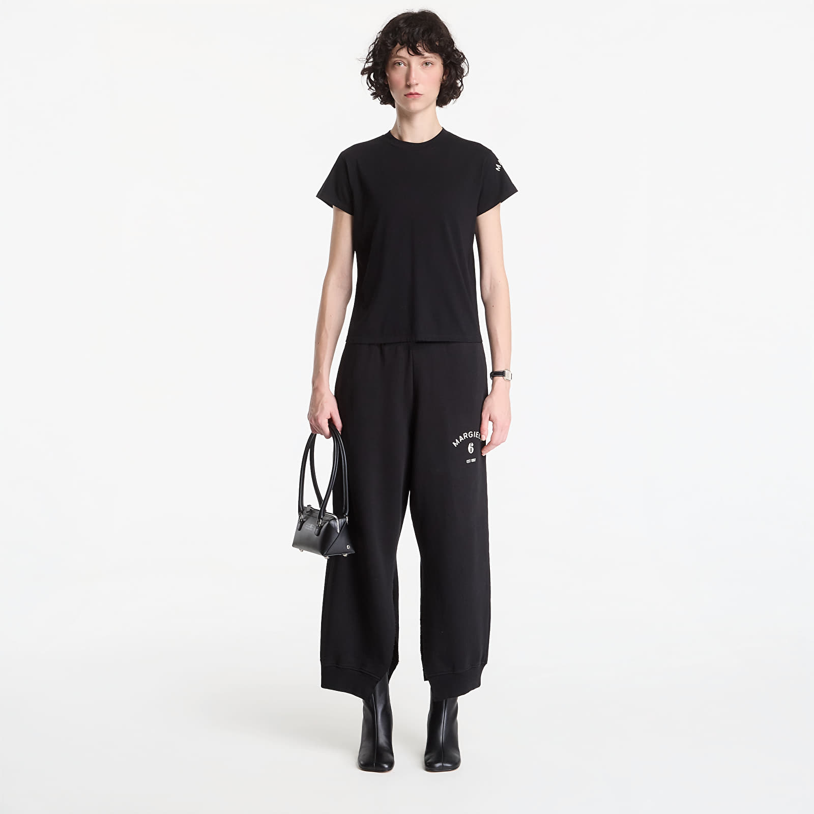 Magliette MM6 T-Shirt Black