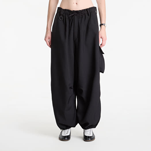 Y-3 Sport Uniform Wide Cargo Pants UNISEX Black