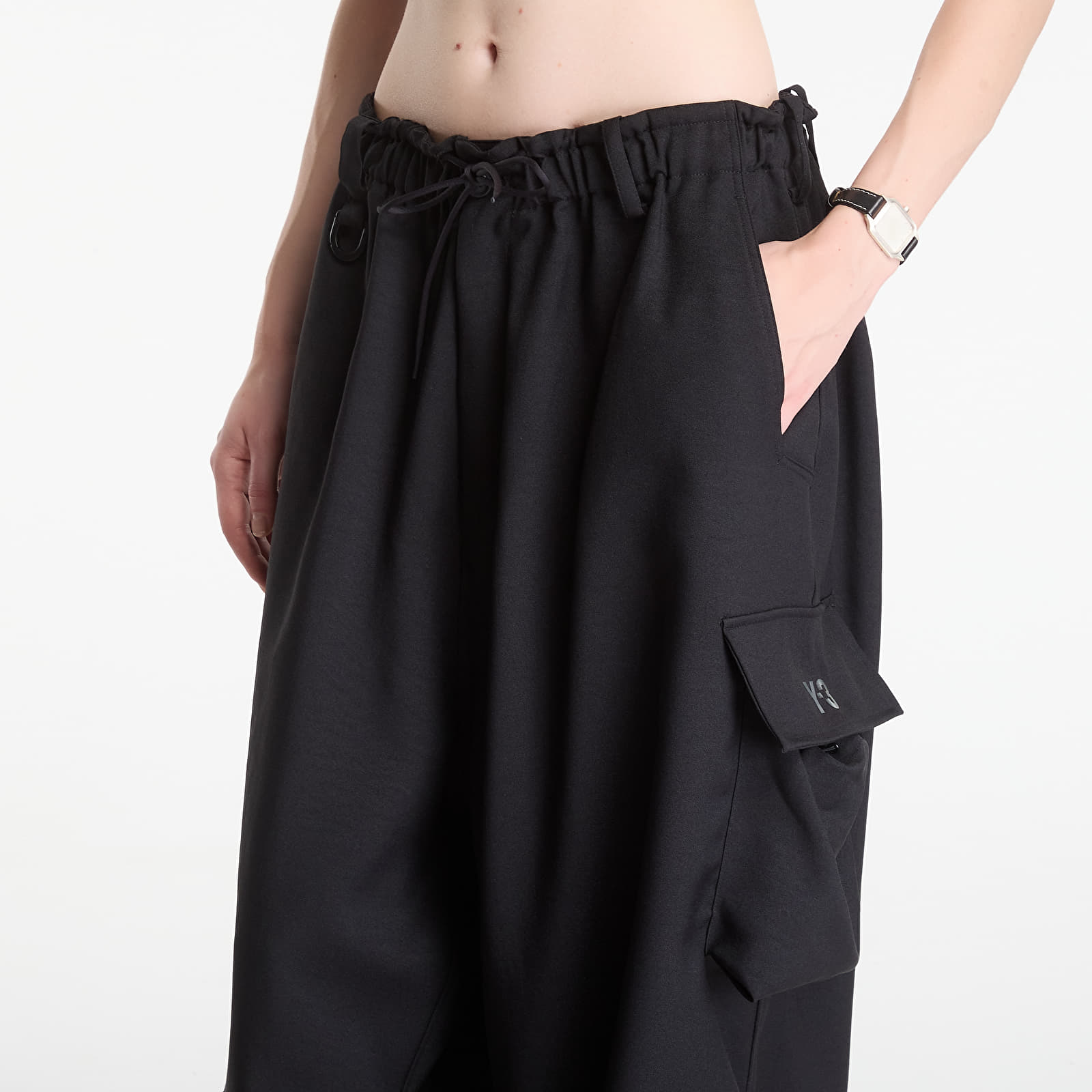 Men's trousers Y-3 Sport Uniform Wide Cargo Pants UNISEX Black