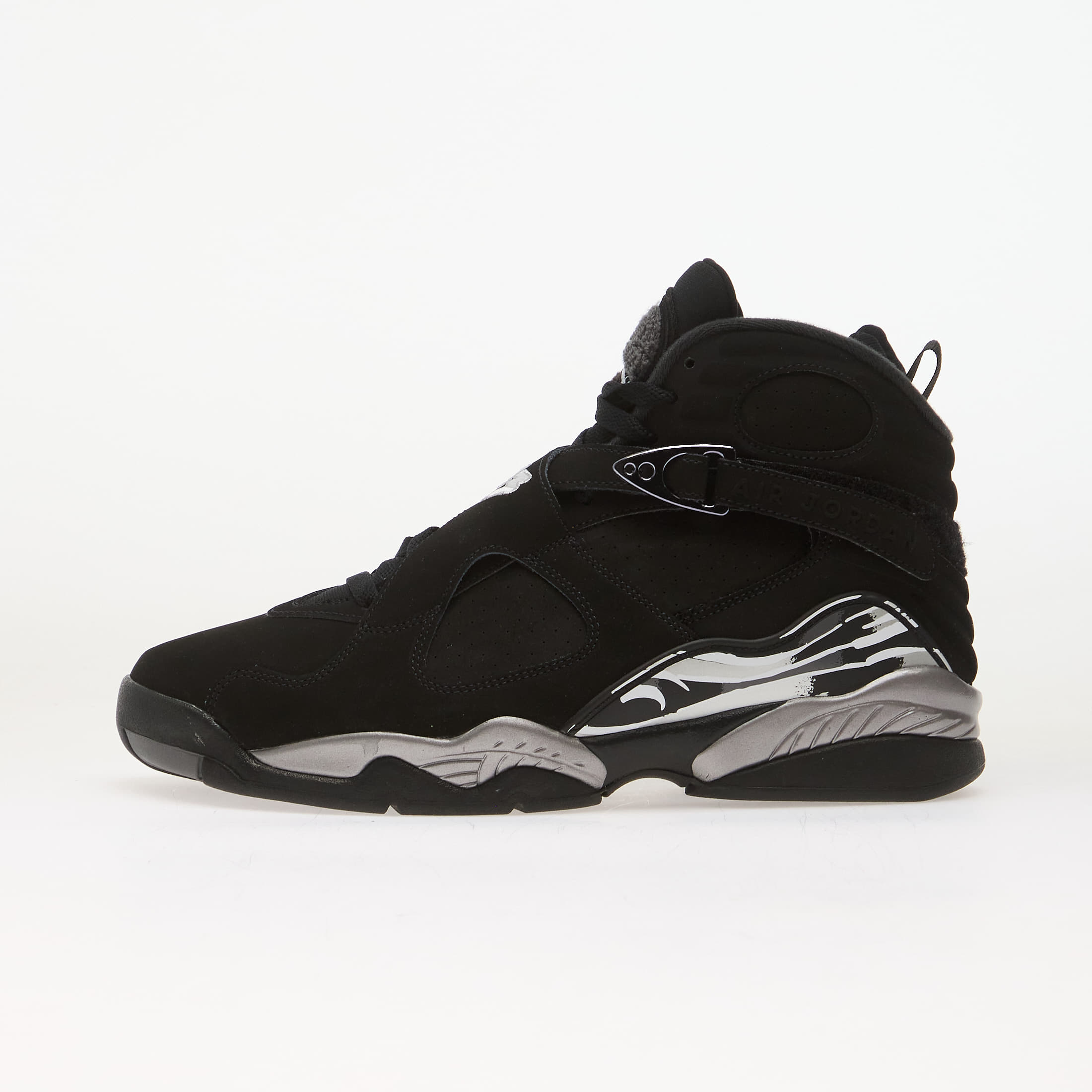 Tenisky Air Jordan 8 Retro "Chrome" Black/ White-Lt Graphite EUR 40