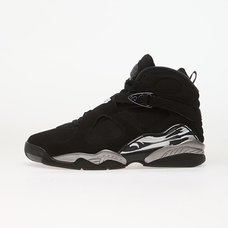 Air Jordan 8 Retro "Chrome" Black/ White-Lt Graphite