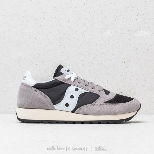 Saucony jazz sales grey white