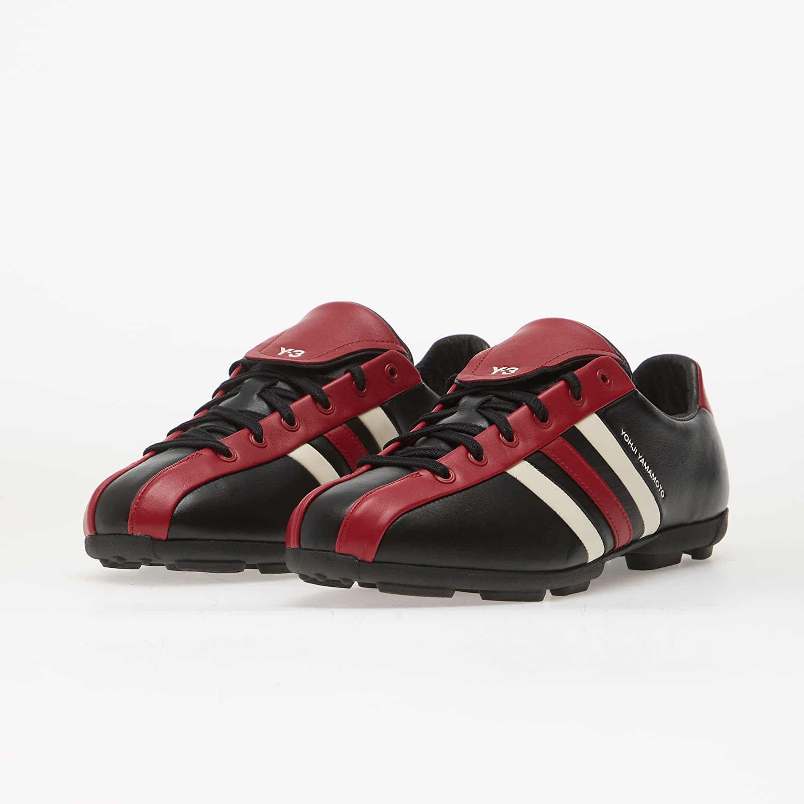 Buty męskie Y-3 Field Black/ Active Maroon/ Off White