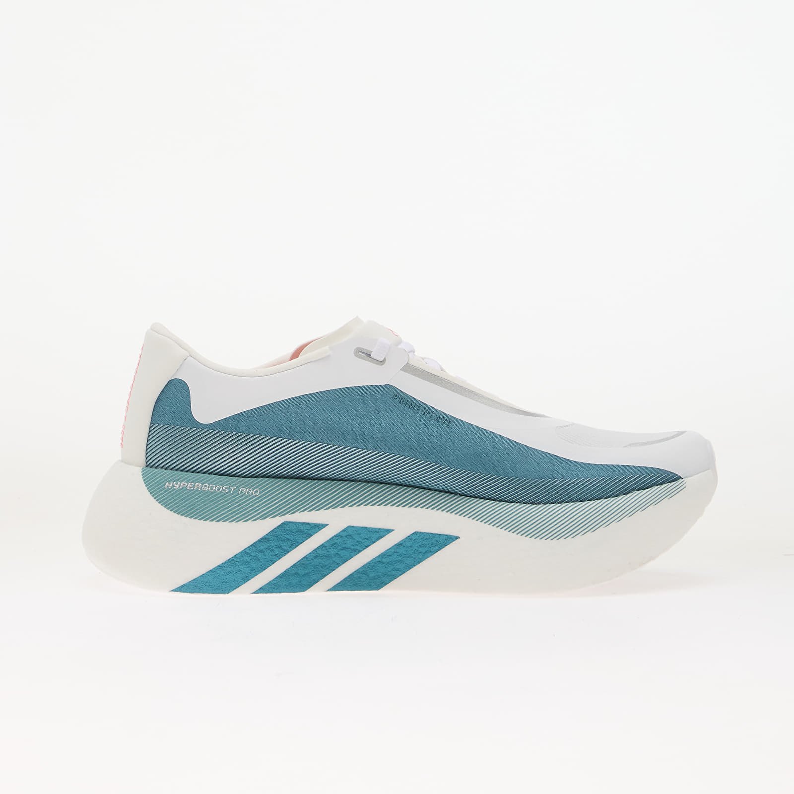 Muške tenisice adidas HYPERBOOST Edge HYPERBOOST Pro Running Ftwr White/ Petrol Met./ Lucid Red