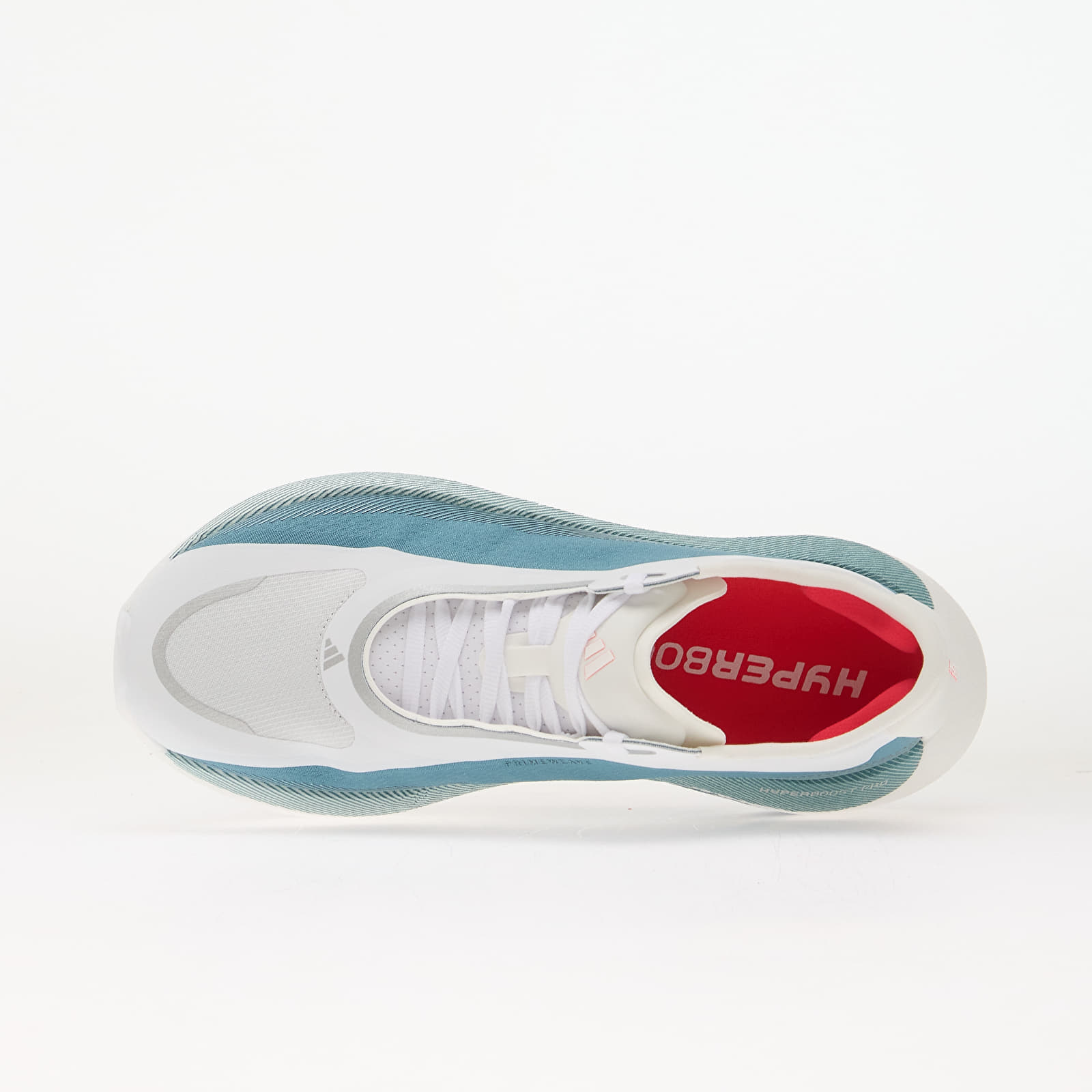 Muške tenisice adidas HYPERBOOST Edge HYPERBOOST Pro Running Ftwr White/ Petrol Met./ Lucid Red