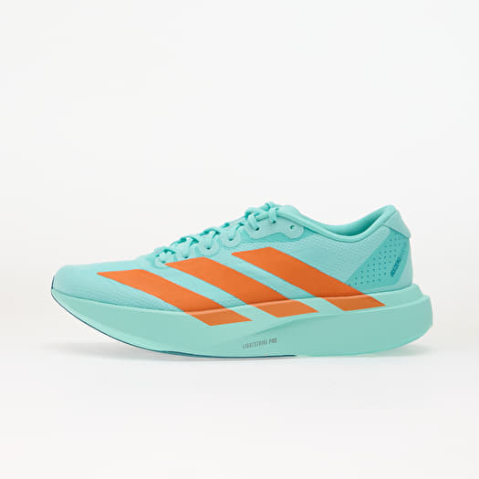 adidas ADIZERO EVO SL Woven Flash Aqua/ Impact Orange/ Arctic Fusion