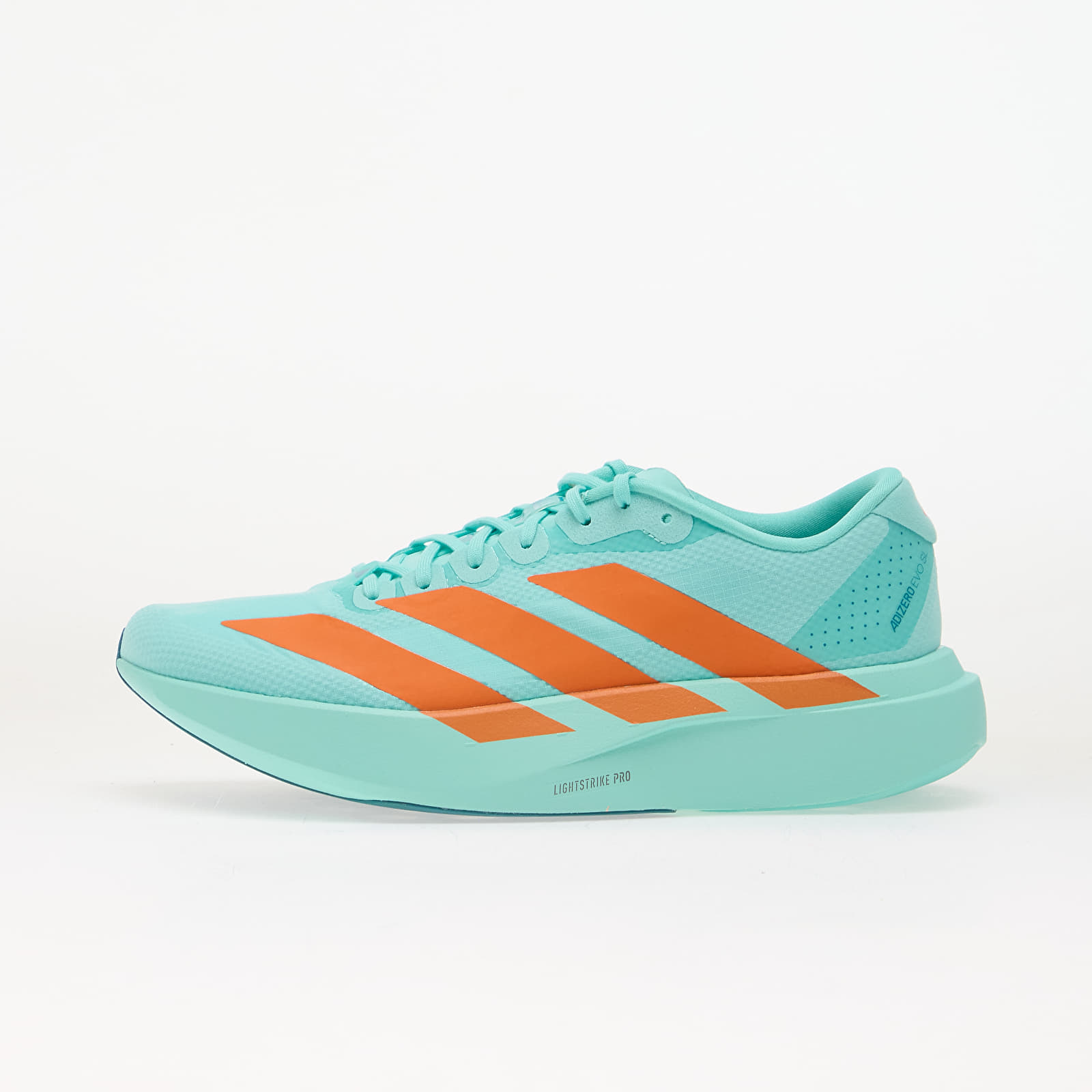 Men's shoes adidas ADIZERO EVO SL Woven Flash Aqua/ Impact Orange/ Arctic Fusion