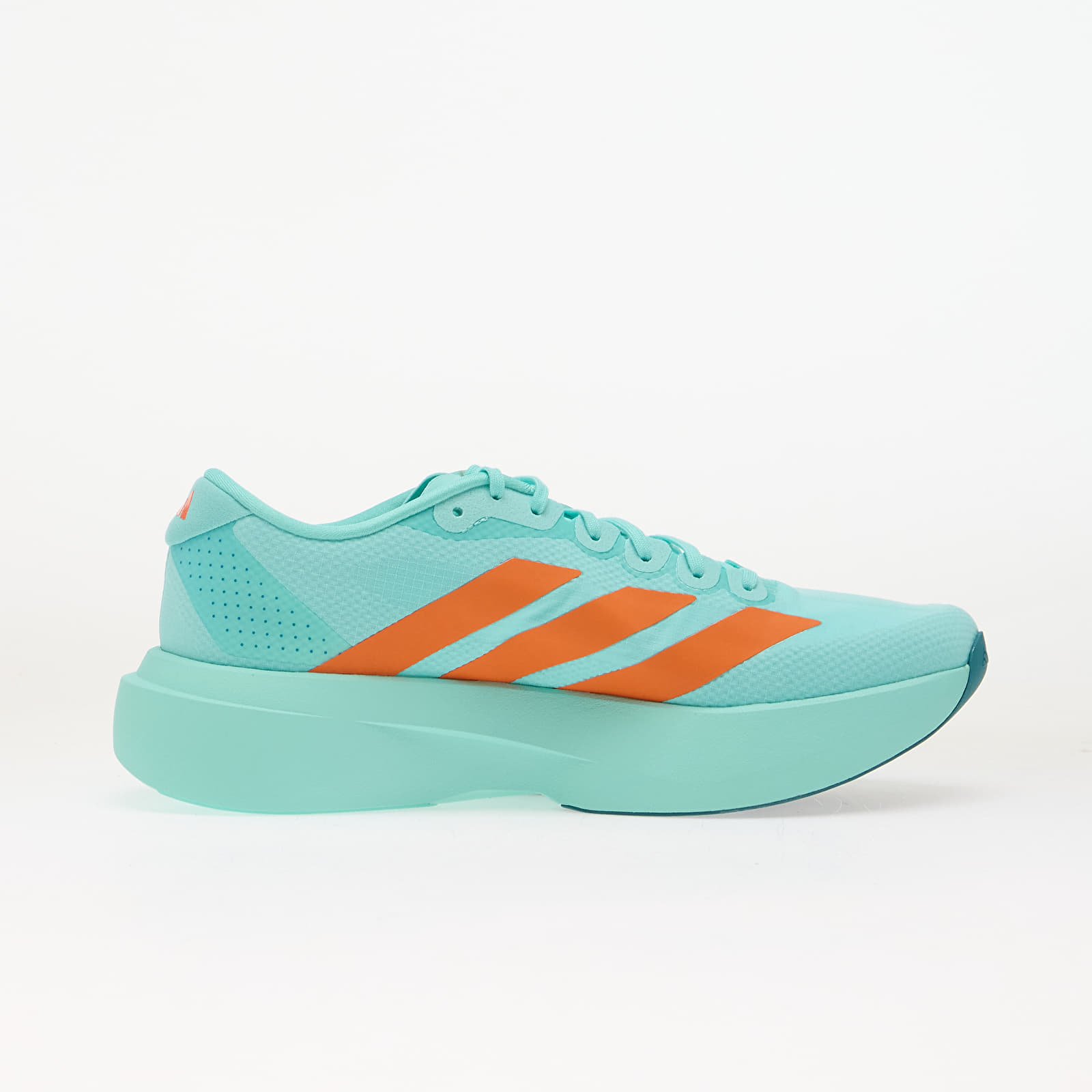 Men's shoes adidas ADIZERO EVO SL Woven Flash Aqua/ Impact Orange/ Arctic Fusion