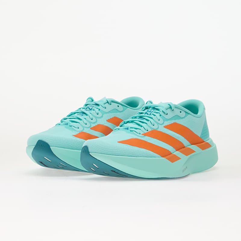 Men's shoes adidas ADIZERO EVO SL Woven Flash Aqua/ Impact Orange