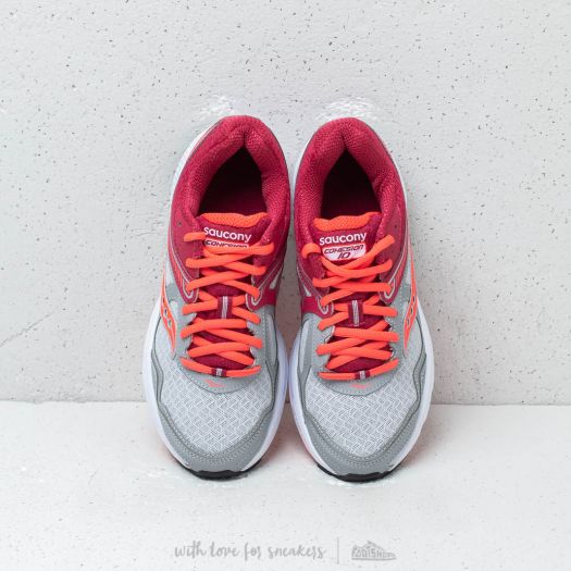 Zapatillas mujer Saucony Grid Cohesion 10 Grey Red Footshop