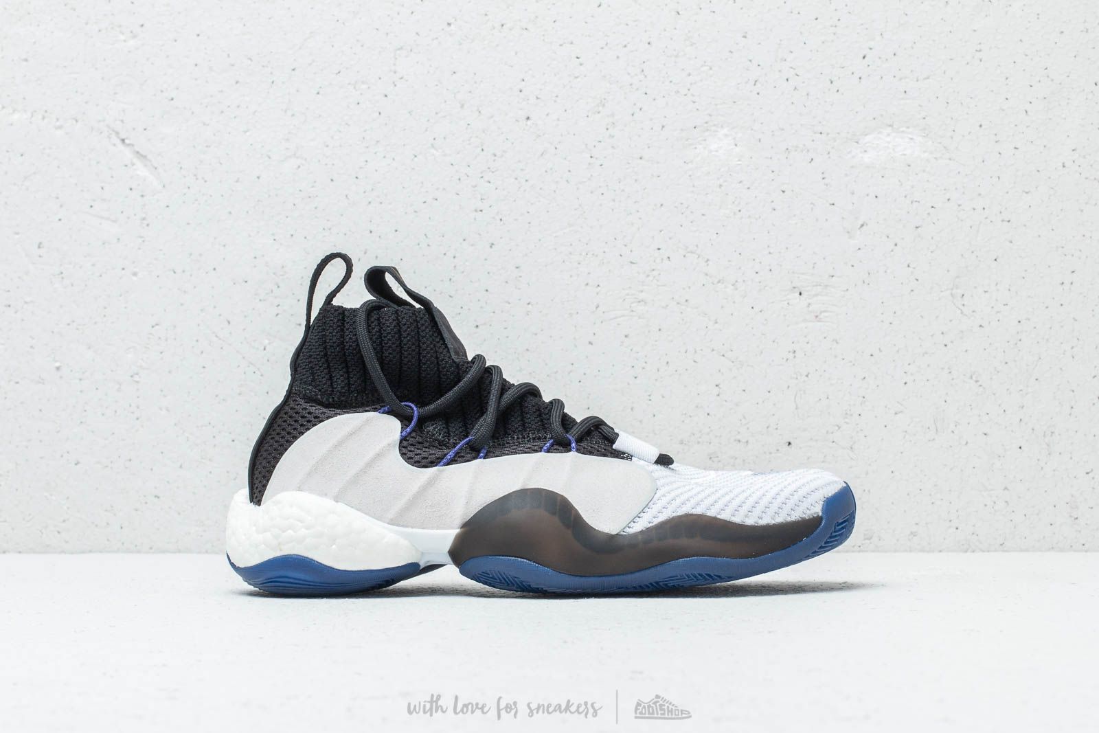 Adidas crazy byw x black white purple deals