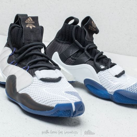 Adidas crazy byw x black white purple store
