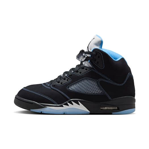 Air Jordan 5 "Black Carolina" Black/ University Blue/ White