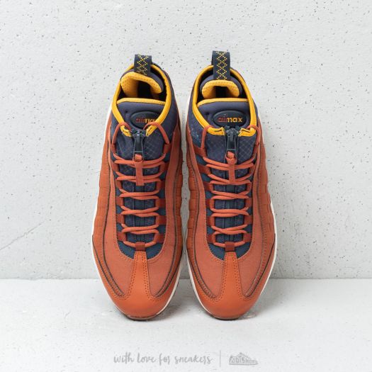 Men s shoes Nike Air Max 95 Sneakerboot Dark Russet Thunder Blue