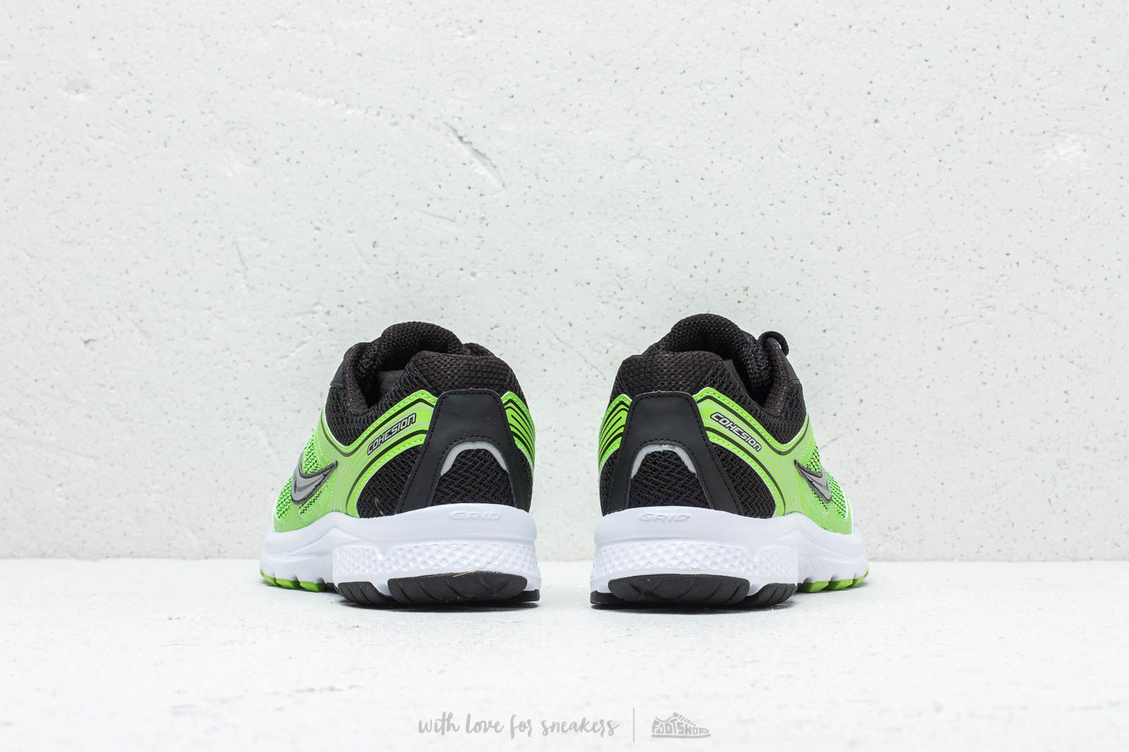 Zapatillas Hombre Saucony Grid Cohesion 10 Green Black Footshop