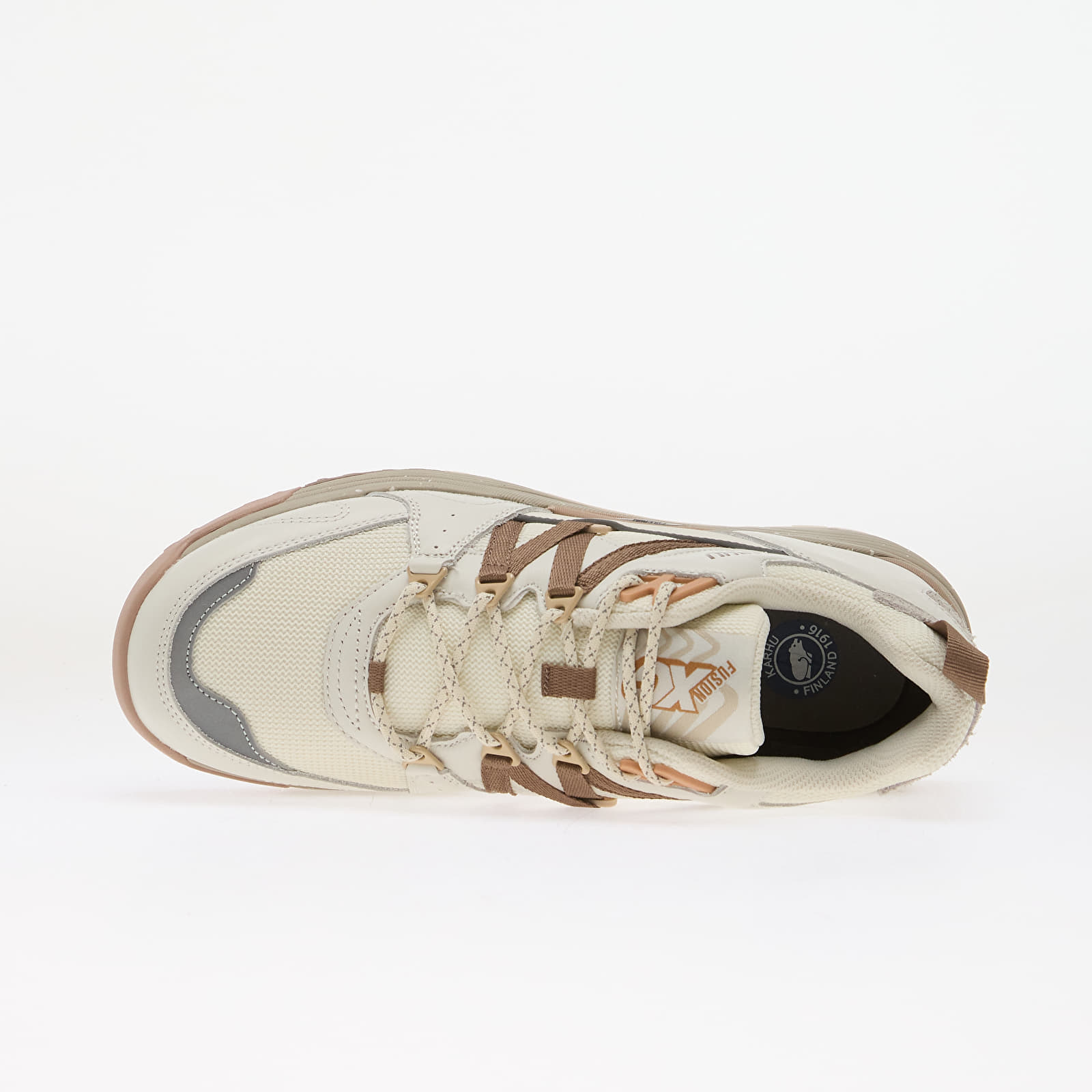 Herren Sneaker und Schuhe Karhu Fusion XC Lily White/ Pine Bark