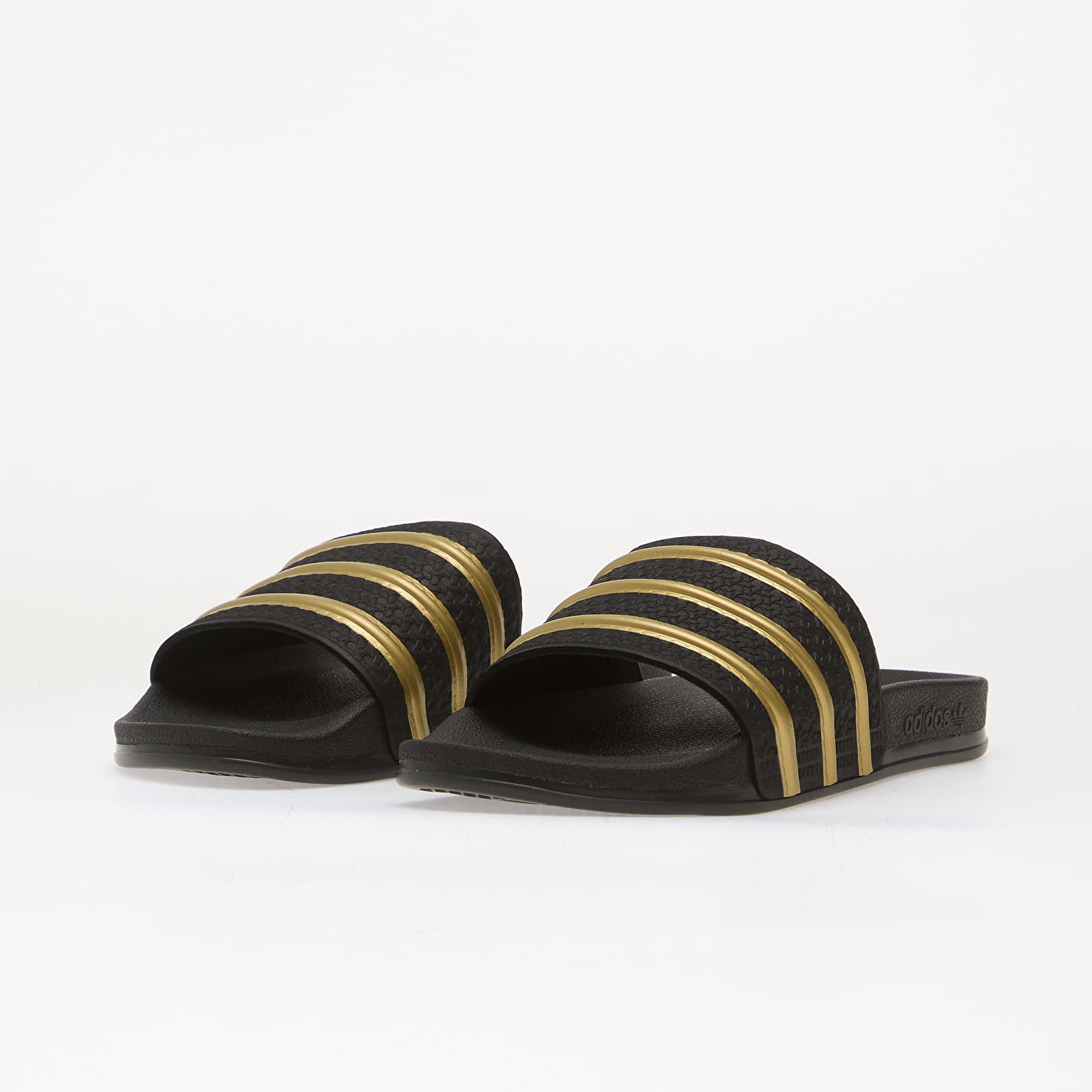Herren Sneaker und Schuhe adidas Adilette OG Cf Slides Core Black/ Gold Met./ Gold Met.