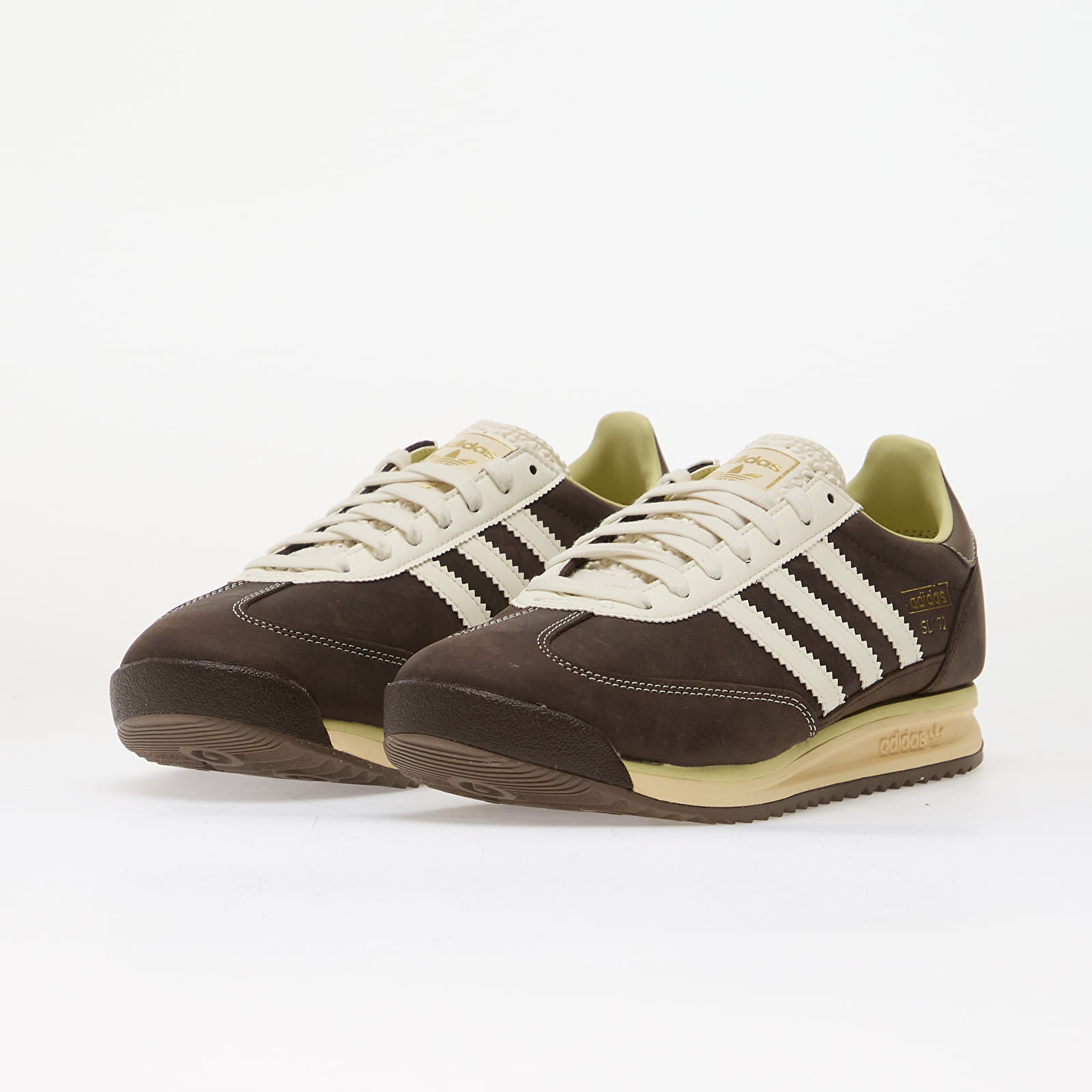 Ανδρικά παπούτσια adidas SL 72 RS Dark Brown/ Off White/ Dual Yellow