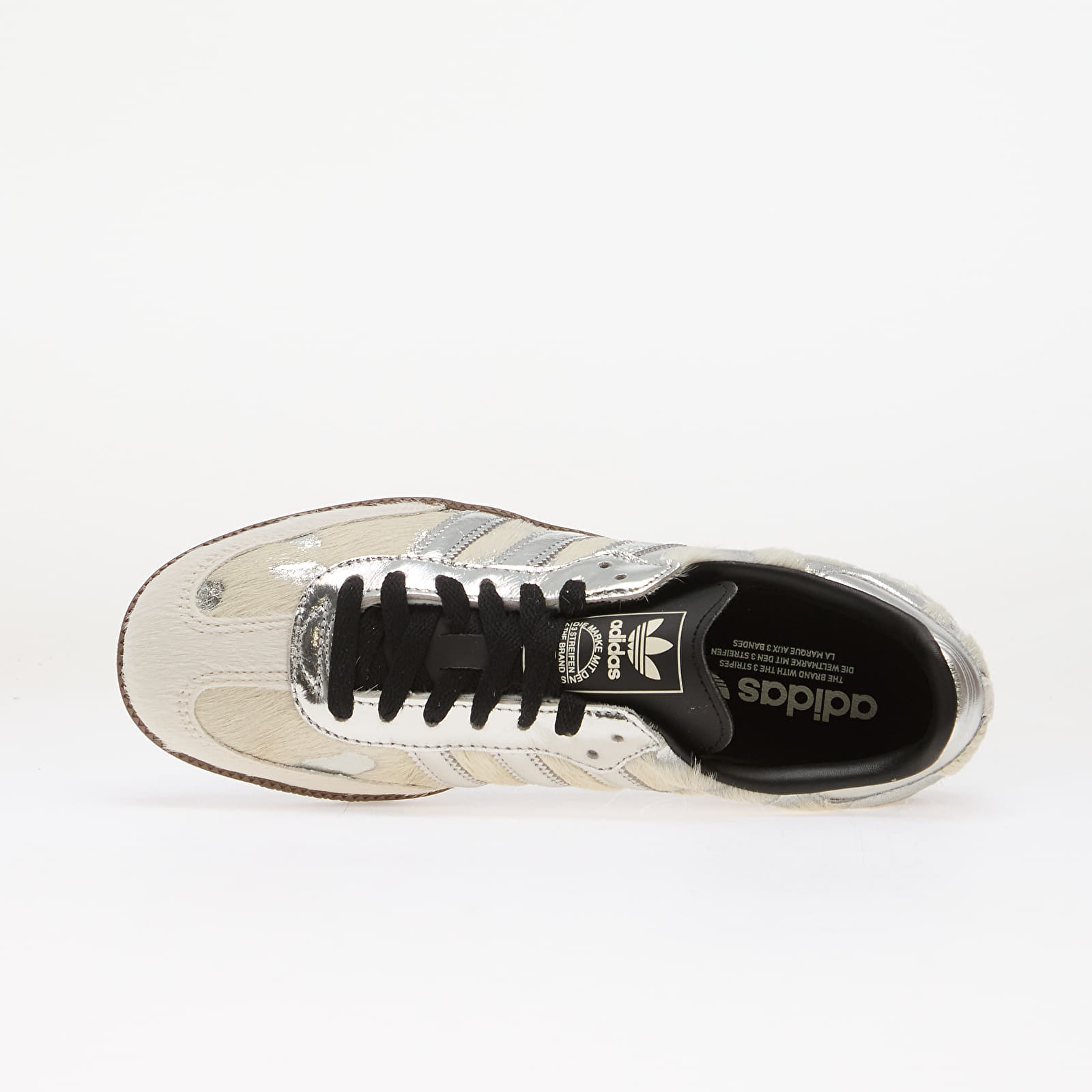 Women's shoes adidas Samba OG Cream White/ Silver Met./ Core Black
