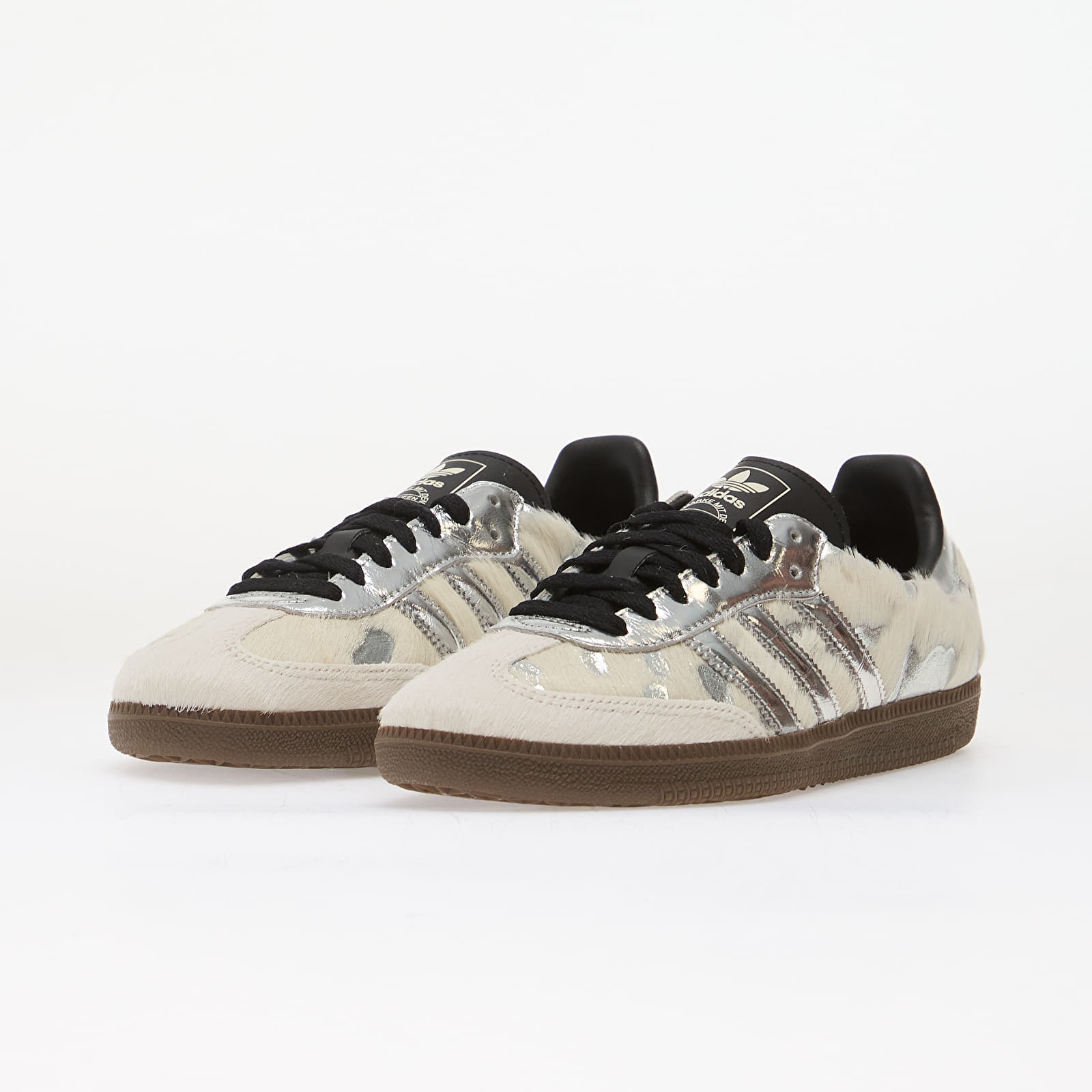 Women's shoes adidas Samba OG Cream White/ Silver Met./ Core Black