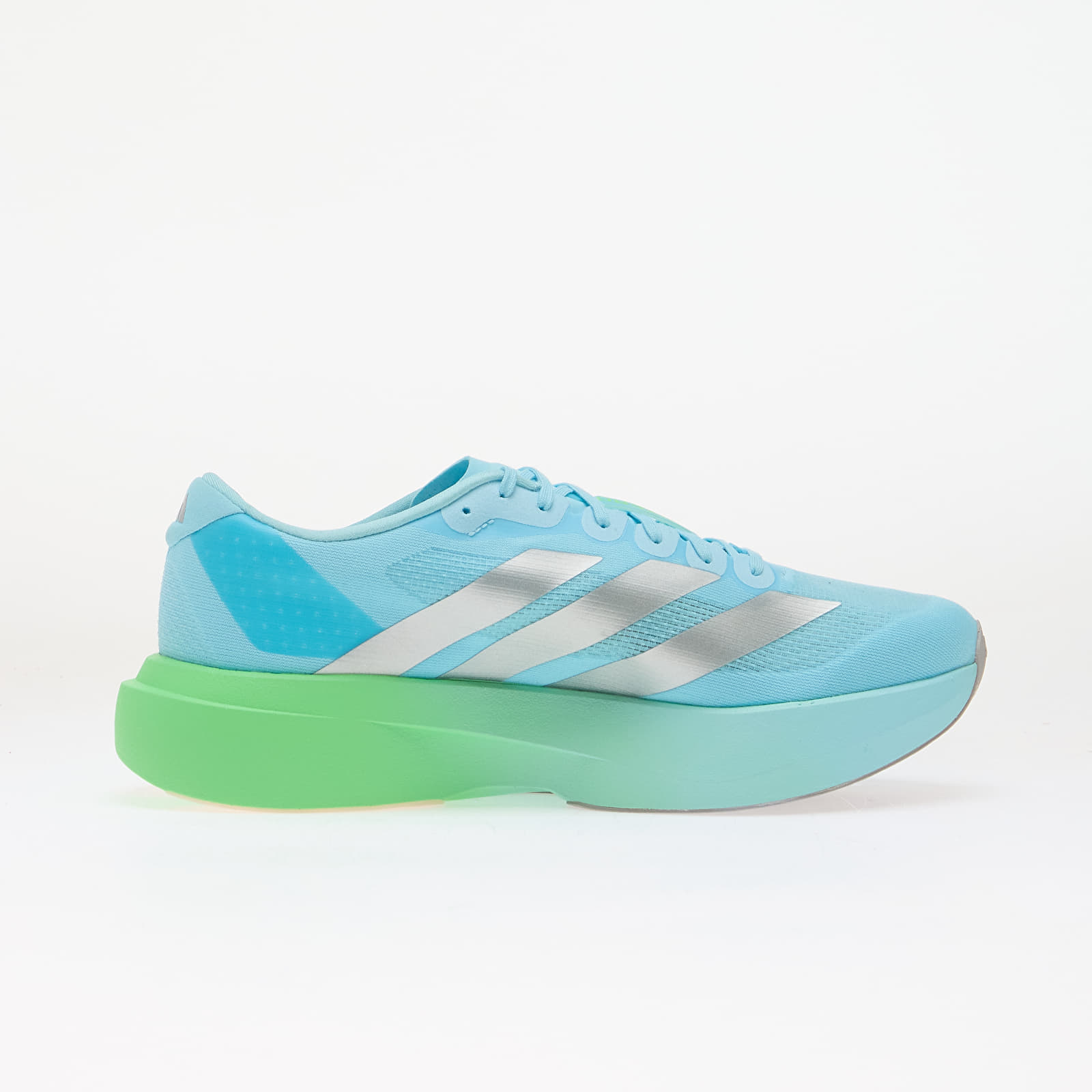 Meeste kingad adidas Adizero EVO SL LIGHTSTRIKEPRO Bliss Blue/ Silver Met./ Screaming Green
