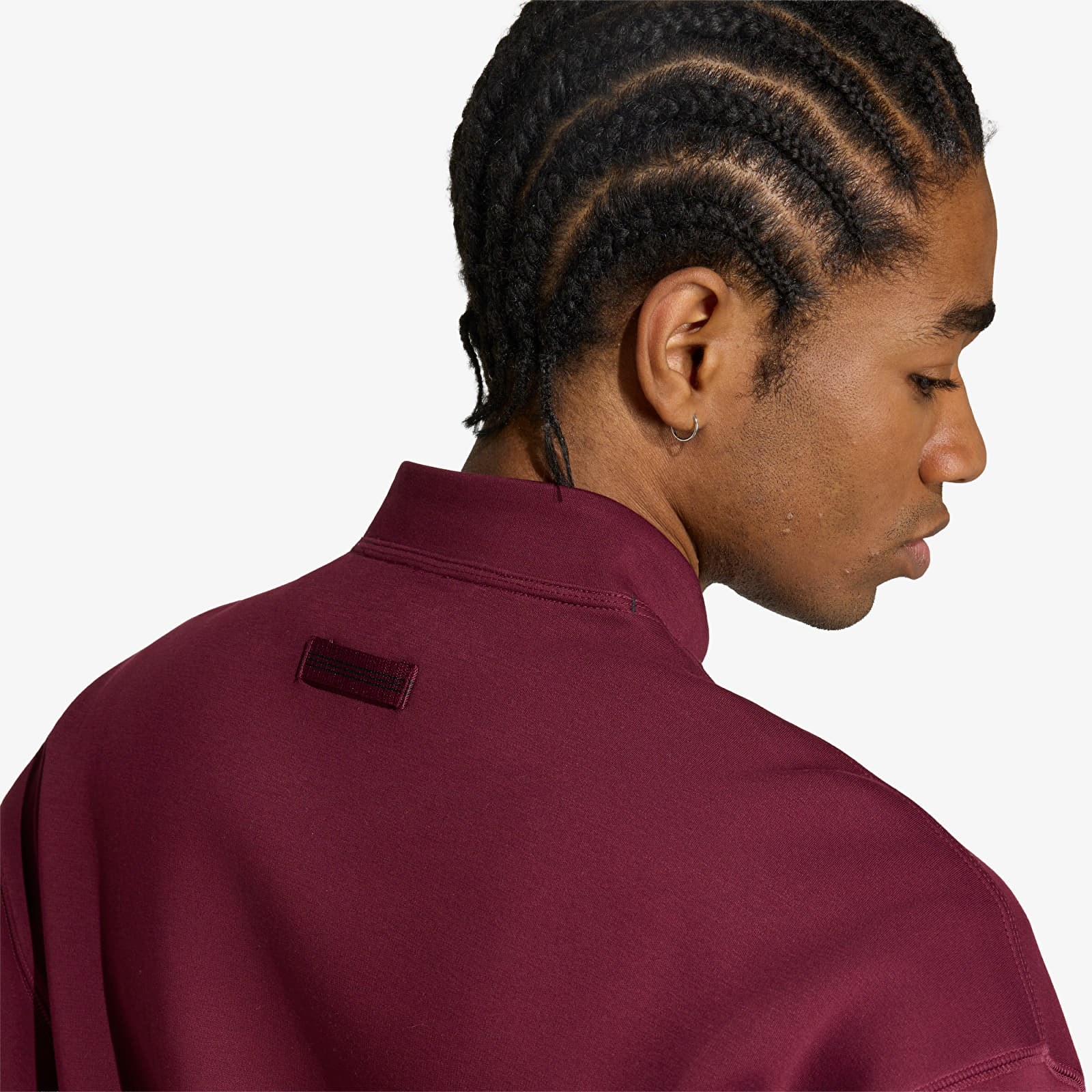 Hoodies and sweatshirts  adidas Equipment Spacer Half-zip Maroon