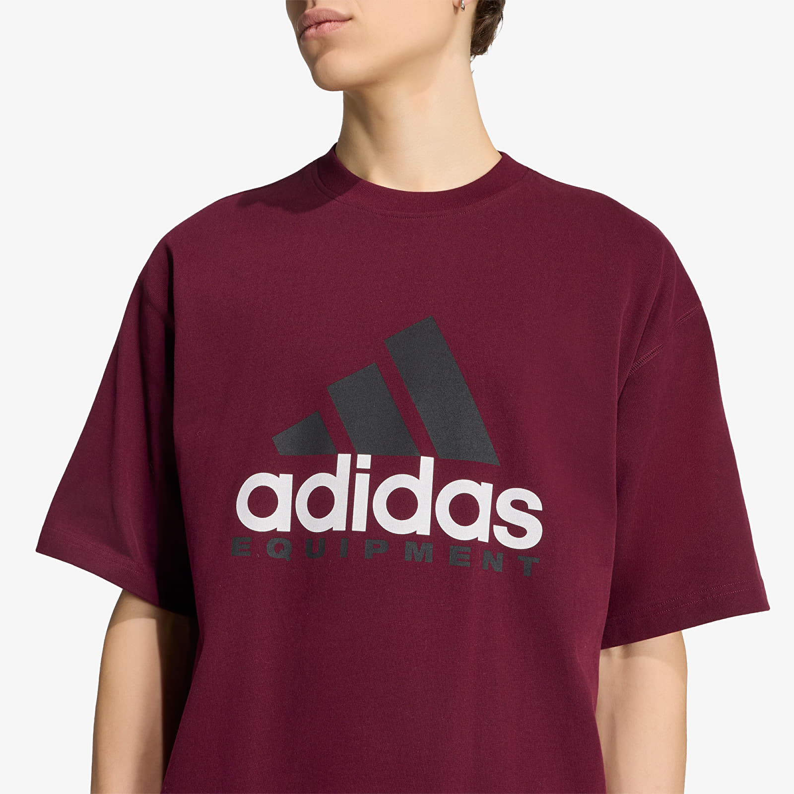 Majice i košulje adidas Equipment Logo Tee Maroon