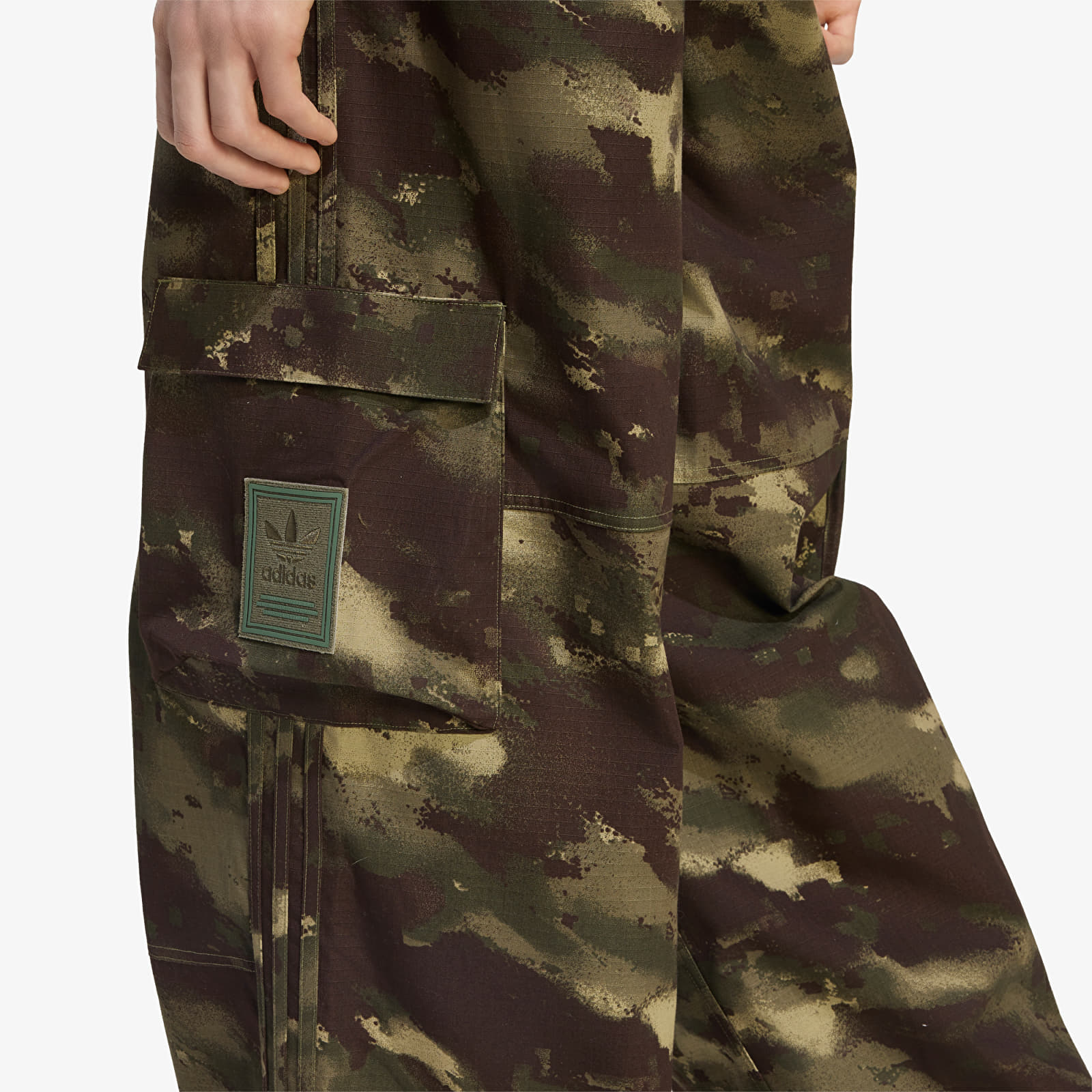 Nohavice adidas Camo Pants Olive Strata