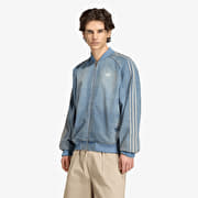 adidas SST Adicolor Denim Tracktop Worn Blue Denim
