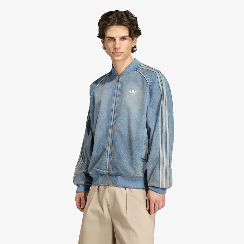 Куртка adidas SST Adicolor Denim Tracktop Worn Blue Denim