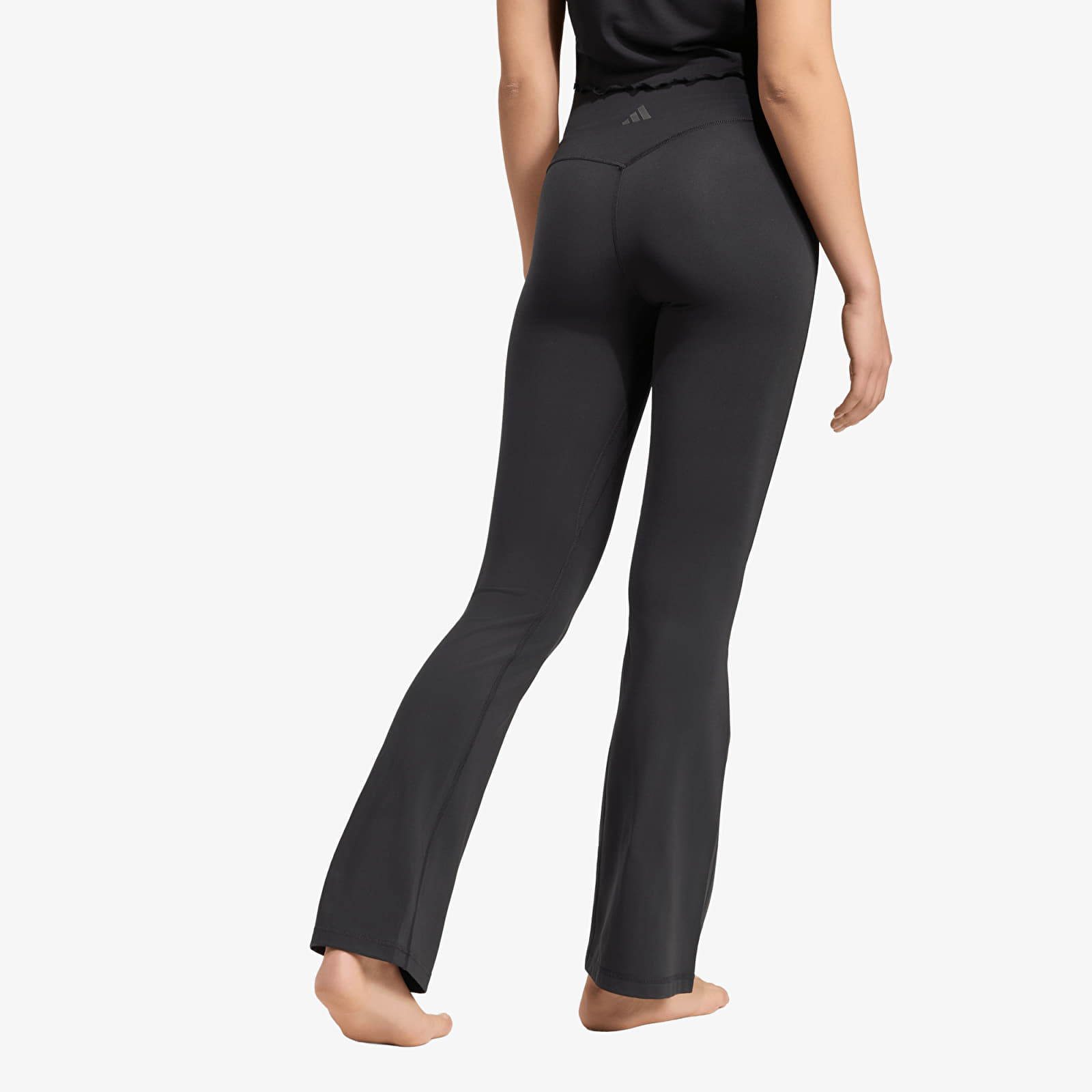 Leggings adidas 3-Stripes Studio All Me Flare X-Over Leggings Black