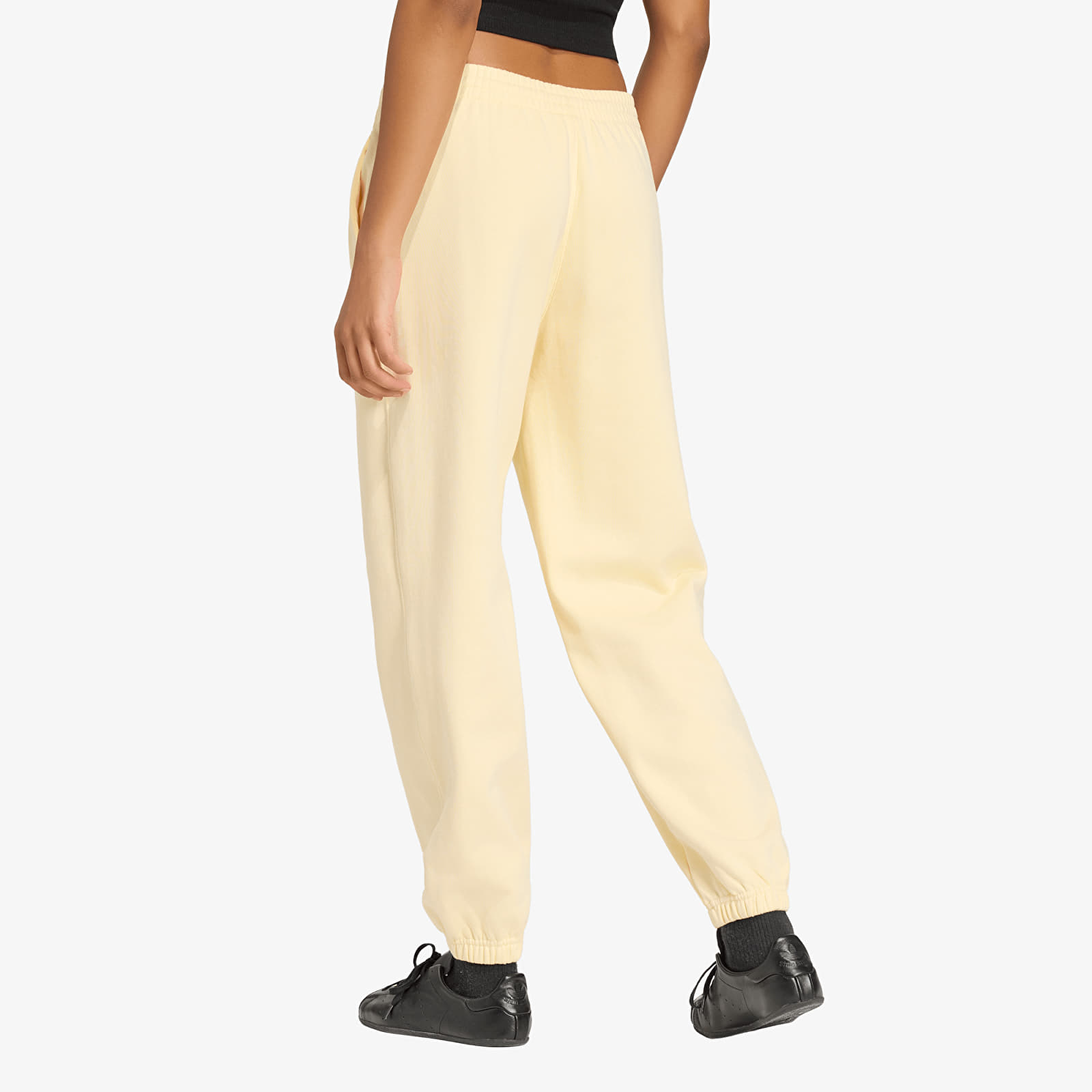 Jogginghosen für Frauen adidas Essentials French Terry Jogger Pants Warm Vanilla