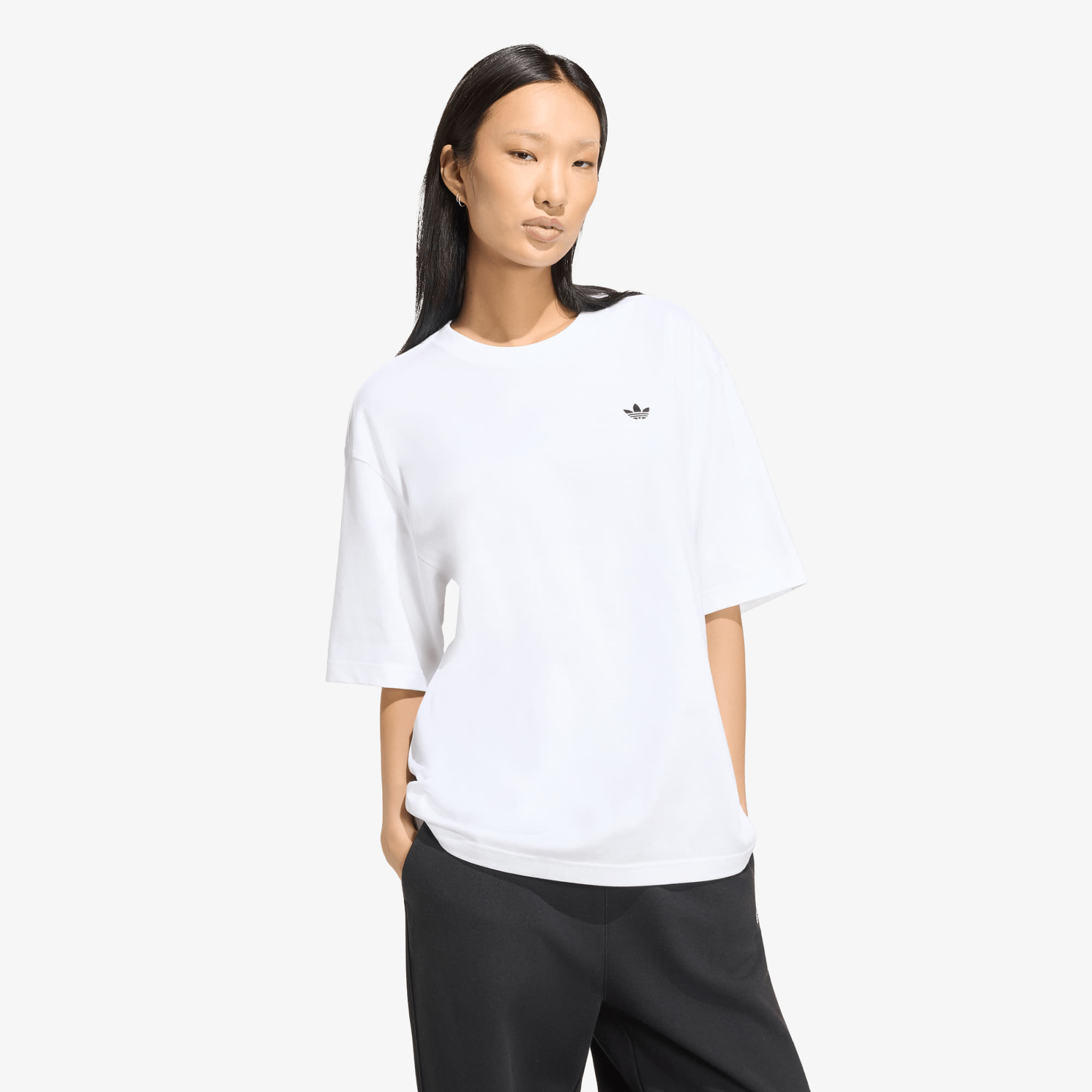 Тениска adidas Essentials Boyfriend T-Shirt White M