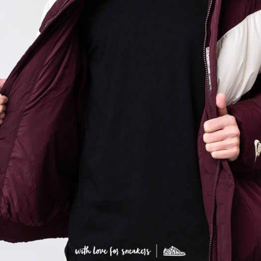 Nike burgundy down fill store crush